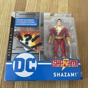 VERY RARE SHAZAM Action Figure 2020 DC Comics Super Heroes Unite Spin Master